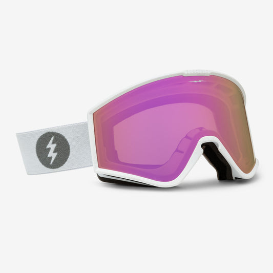 Electric EK1 S. Snowboardbrille MatteWHT/P.Chrome 