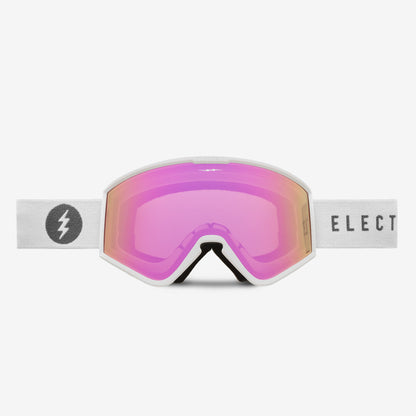 Electric EK1 S. Snowboard Brille MatteWHT/P.Chrome 