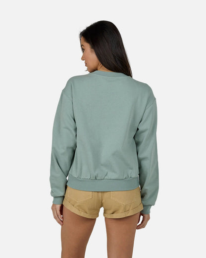Salty Crew Island Time Sweatshirt Sage