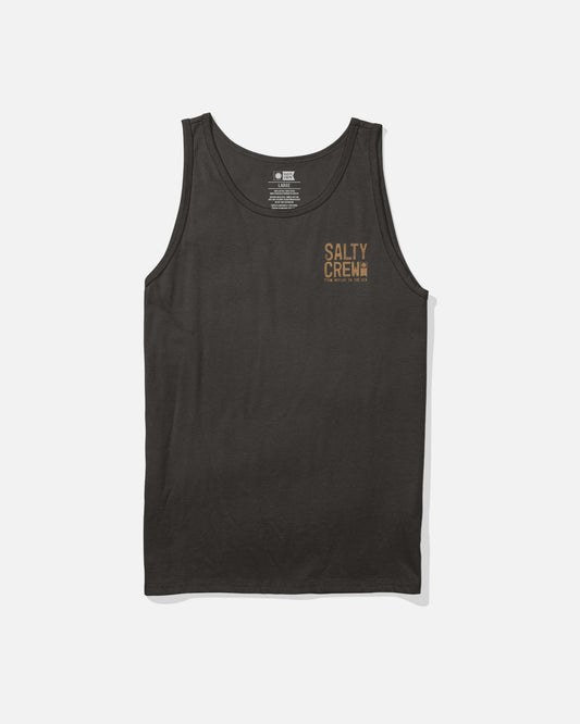 Salty Crew Tried And True Tank Black