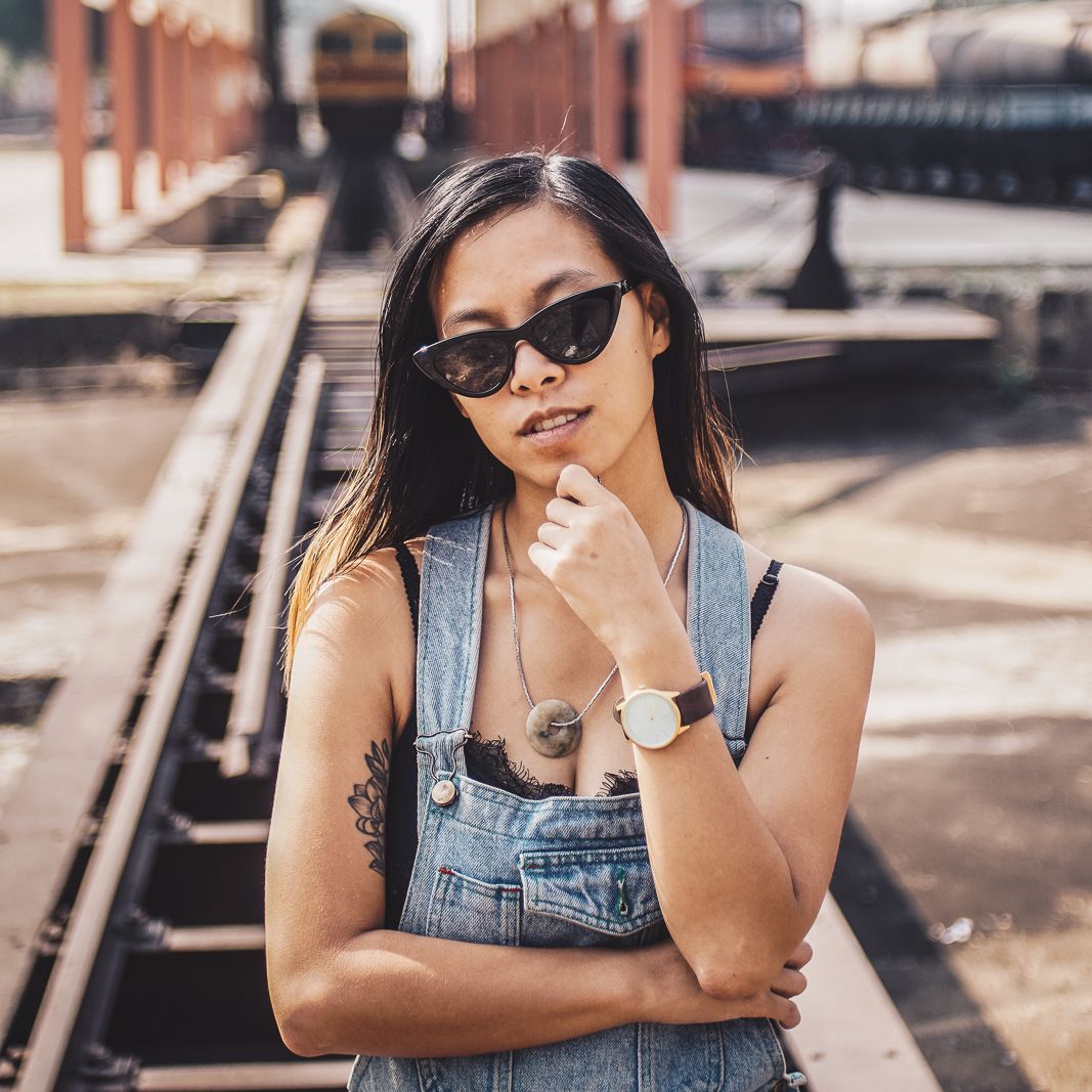 CHPO Amy Sunglasses Shiny Black / Black