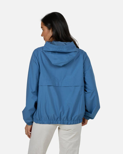 Salty Crew Barrier Windbreaker Blue Horizon