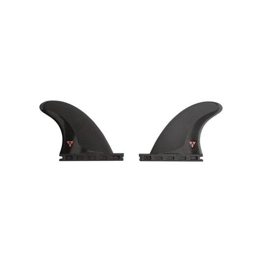 FUTURES Quad Rear Fin Set Sym Alpha Black 6.5