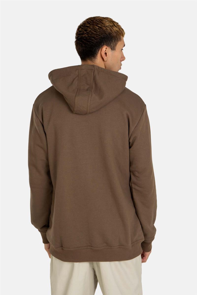 Reell Staple Terry Hoodie Shroom Brown