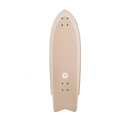 Bell Summer Vibes White Beach Skateboard Smoothstar