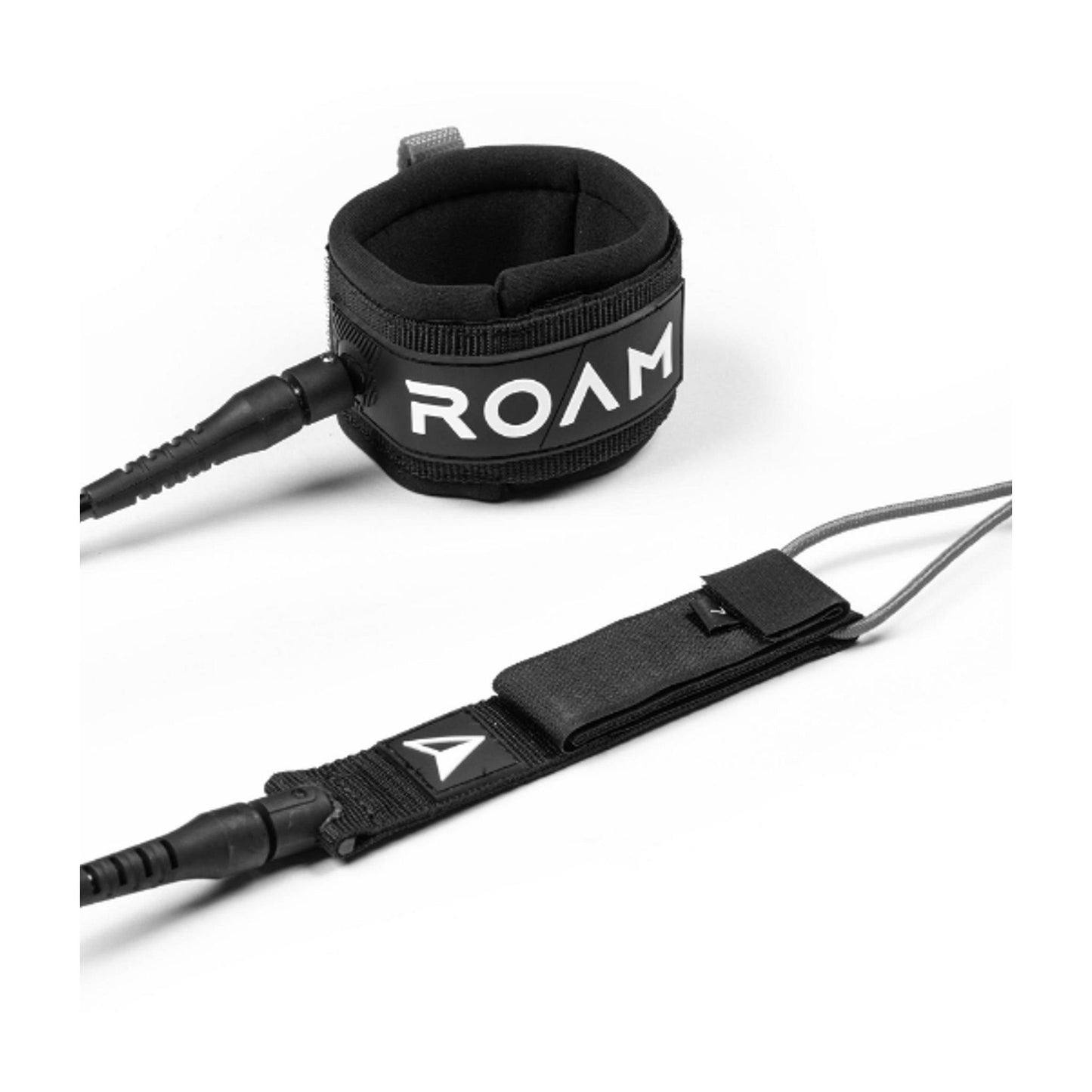 ROAM Premium 9.0 Surfboard Leash. Black