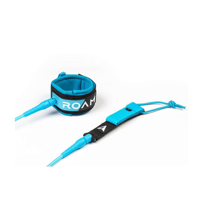 ROAM Premium 9.0 Surfboard Leash. Blue
