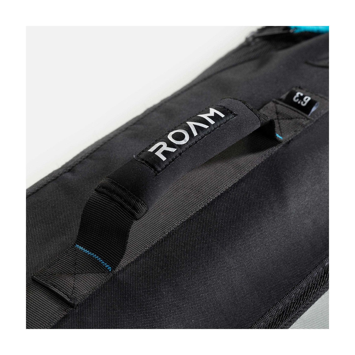 ROAM Boardbag Surfboard Coffin Wheelie Grey