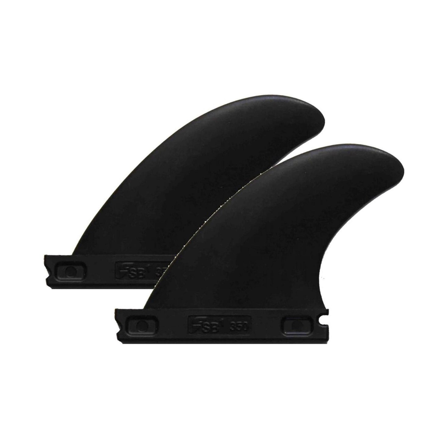 Surfboard fins TORQ SB1 Sidebite SOFT One Tab Black