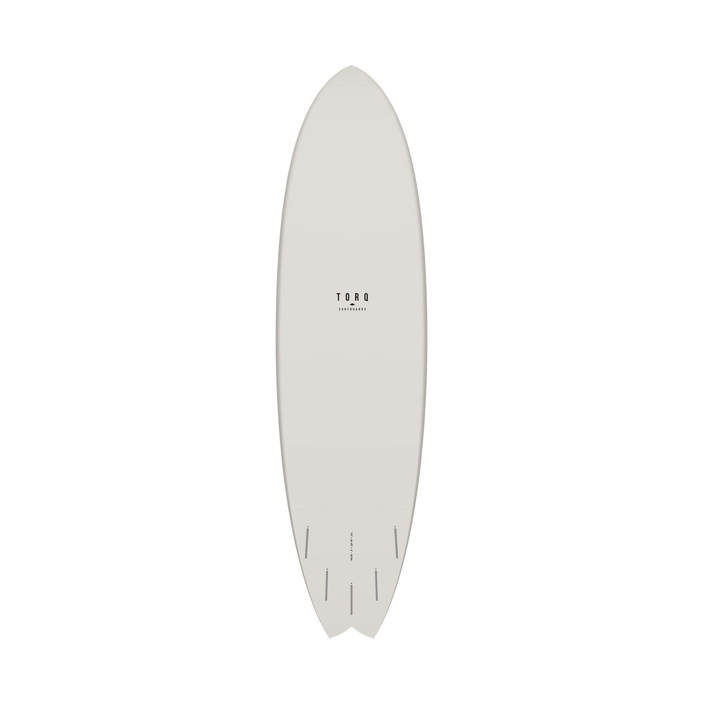 TORQ TET 7.2 MOD Fish Classic 3.0 Surfboard x 22 1/2 53 White