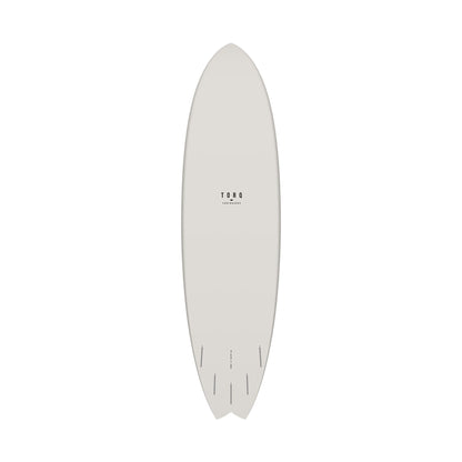 TORQ TET 7.2 MOD Fish Classic 3.0 Surfboard x 22 1/2 53 White