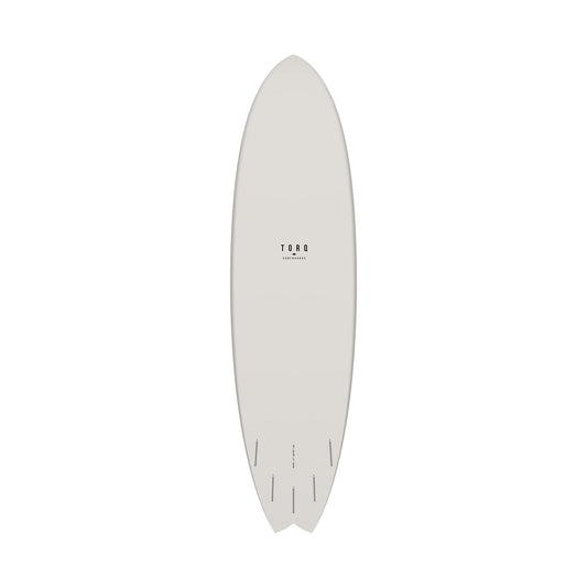TORQ TET 7.2 MOD Fish Classic 3.0 Surfboard x 22 1/2 53 White