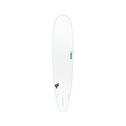 TORQ Softboard 9.1 Longboard. Blue x 23 3/8 84