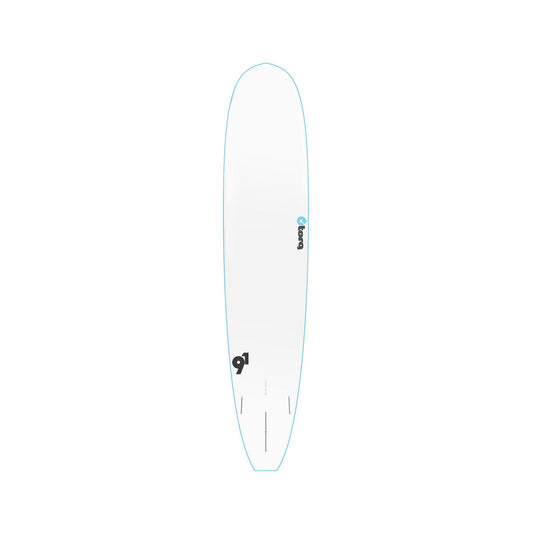 TORQ Softboard 9.1 Longboard. Blue x 23 3/8 84