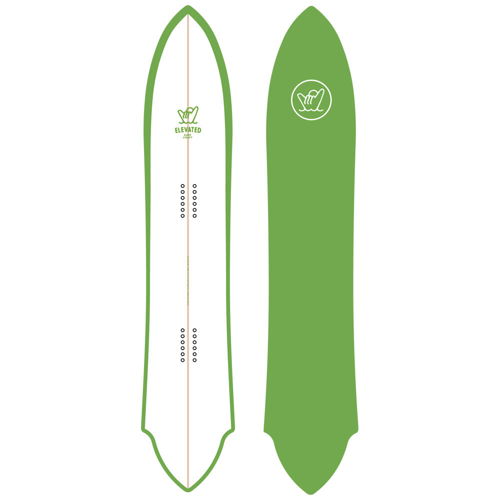 Elevated SurfCraft Step Up 5'4 Snowboard