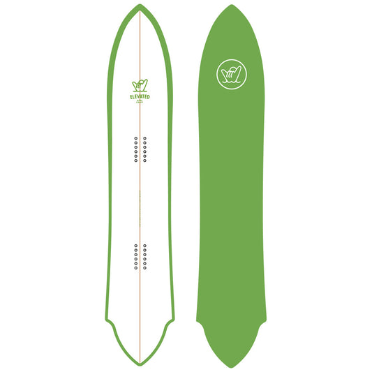 Elevated SurfCraft Step Up 5'4 Snowboard