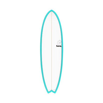 Surfboard TORQ TET 6.6 MOD Fish Blue Pinline