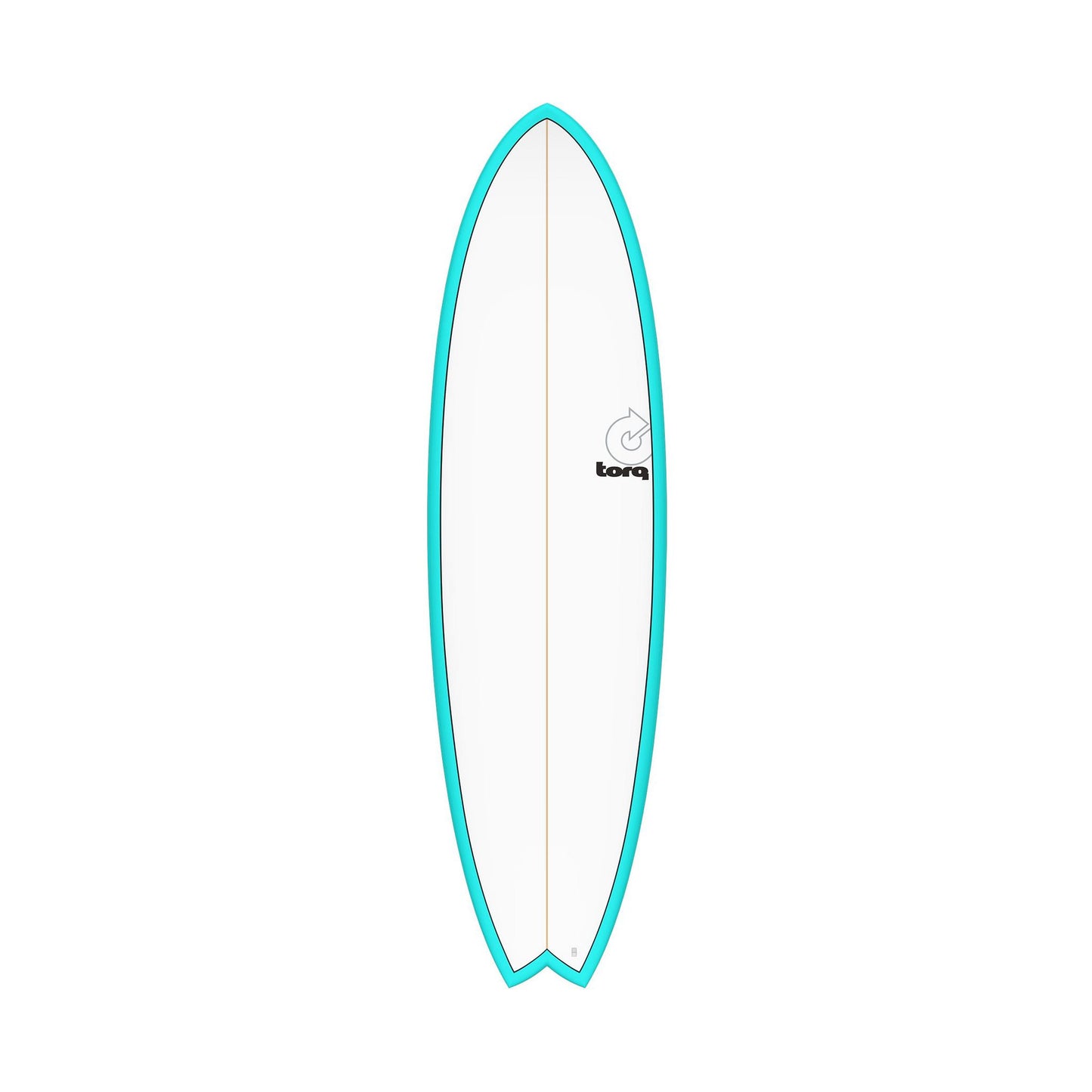 Surfboard TORQ TET 6.6 MOD Fish Blue Pinline