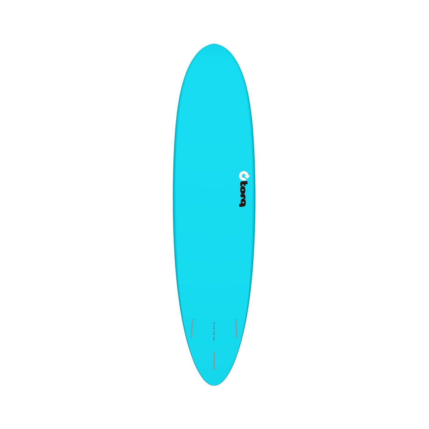 Surfboard TORQ TET 7.6 MOD Fun Blue Pinline x 21 1/2 52 Funboard