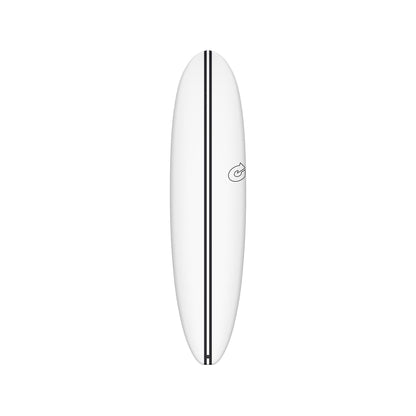 Surfboard TORQ TEC V+ 8.0 White Mini Longboard