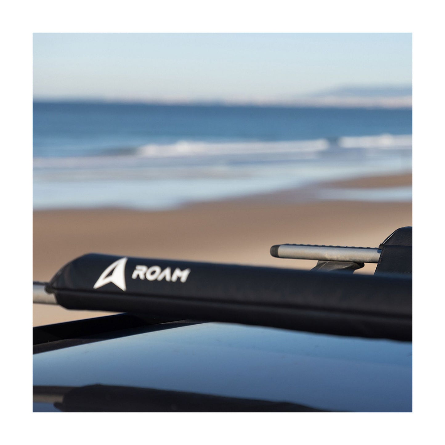 ROAM roof pad for surfboards Flat Pad Black