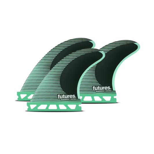 FUTURES Thruster Fin F6 Blackstix neutral S