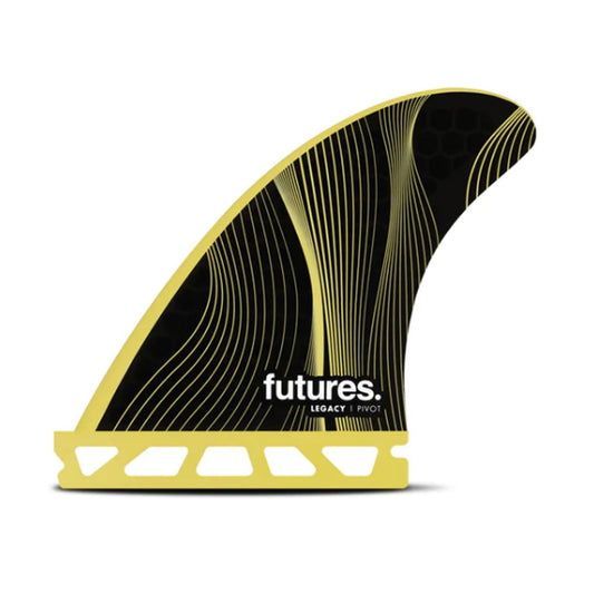 FUTURES Thruster Fin Set P4 Legacy Pivot S Gelb 6.7