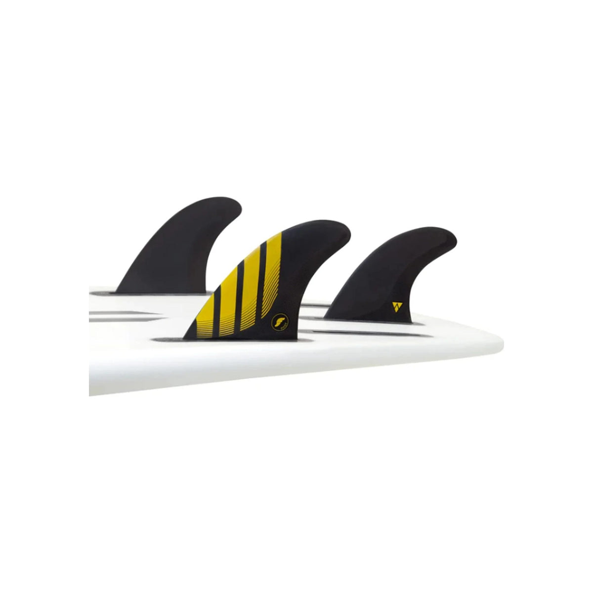 FUTURES Thruster Fin Set P4 Alpha S Yellow 6.4