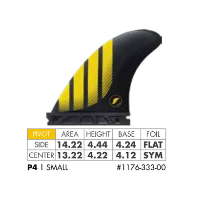 FUTURES Thruster Fin Set P4 Alpha