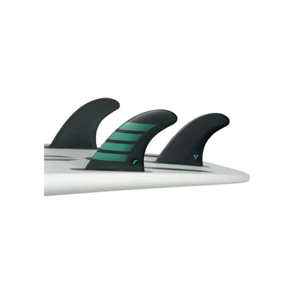 FUTURES Thruster Fin Set F6 Alpha M Turquoise 6.8