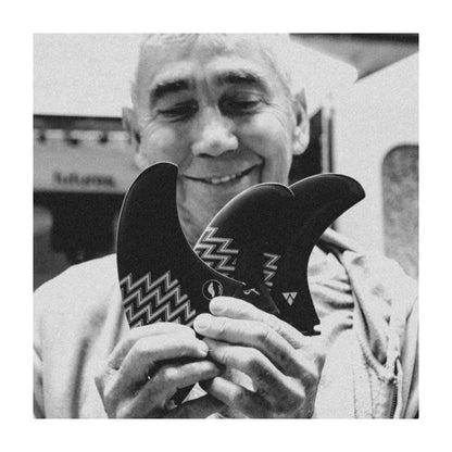 FUTURES Quad Thruster 5 Fin Set Gerry Lopez Alpha
