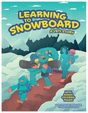 MDX One Learning To Snowboard Kinder Buch