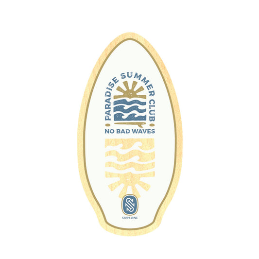 Skimboard SkimOne Wood Paradise 105 x 53 White