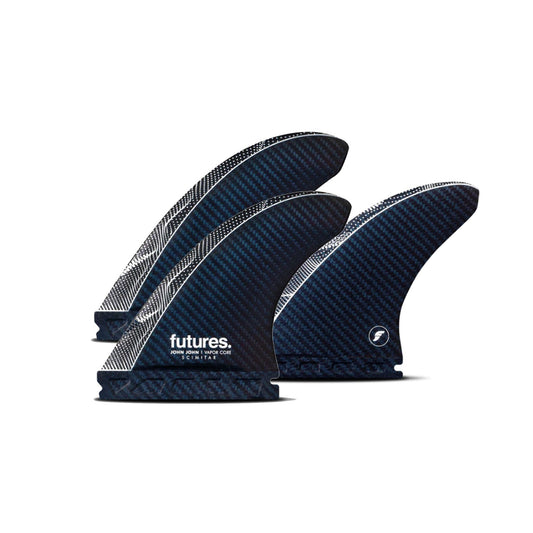 Futures Thruster Fin Set JJF Scimitar Vapor Core M Blue