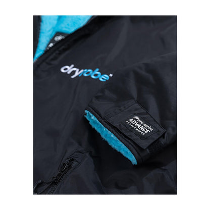 DRYROBE Advance Long Sleeve Black Blue XXL Schwarz Blau Adult