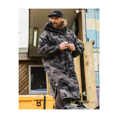 DRYROBE Advance Long Sleeve Black Camo XXL Schwarz Camo Adult