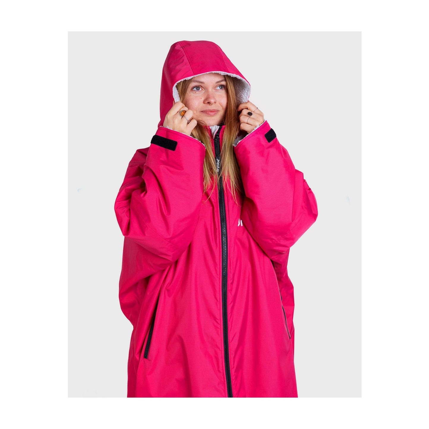 DRYROBE Advance Long Sleeve Pink Light gray XXL Pink Hellgrau Adult