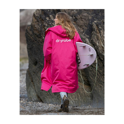 DRYROBE Advance Long Sleeve Pink Light gray XXL Pink Hellgrau Adult