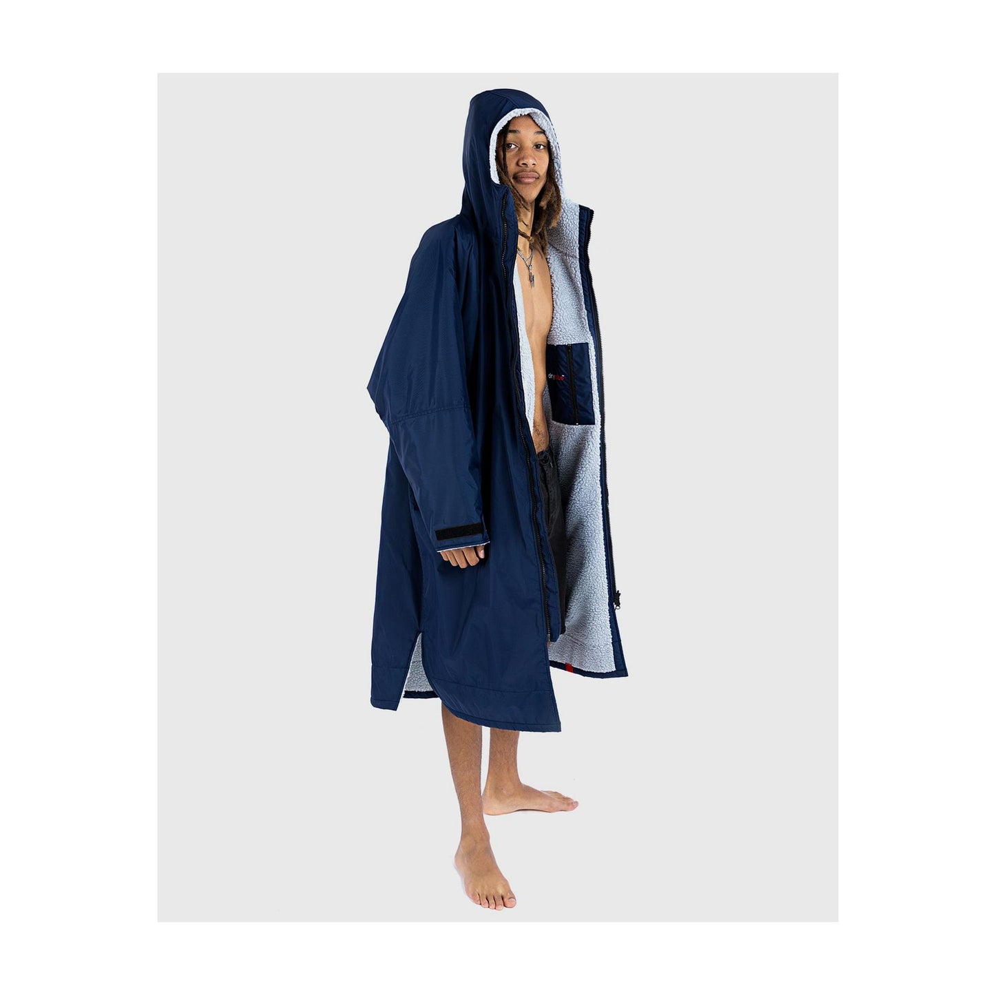 DRYROBE Advance Long Sleeve Navy Gray XXL Navy Grau Adult