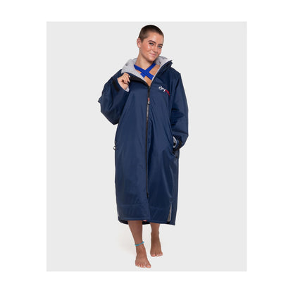 DRYROBE Advance Long Sleeve Navy Gray XXL Navy Grau Adult