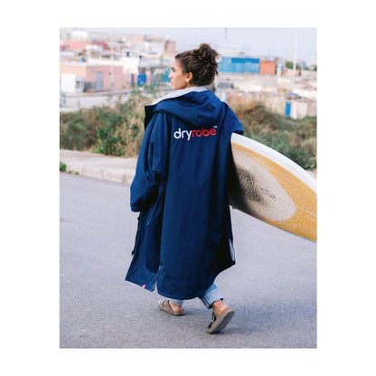 DRYROBE Advance Long Sleeve Navy Gray XXL Navy Grau Adult