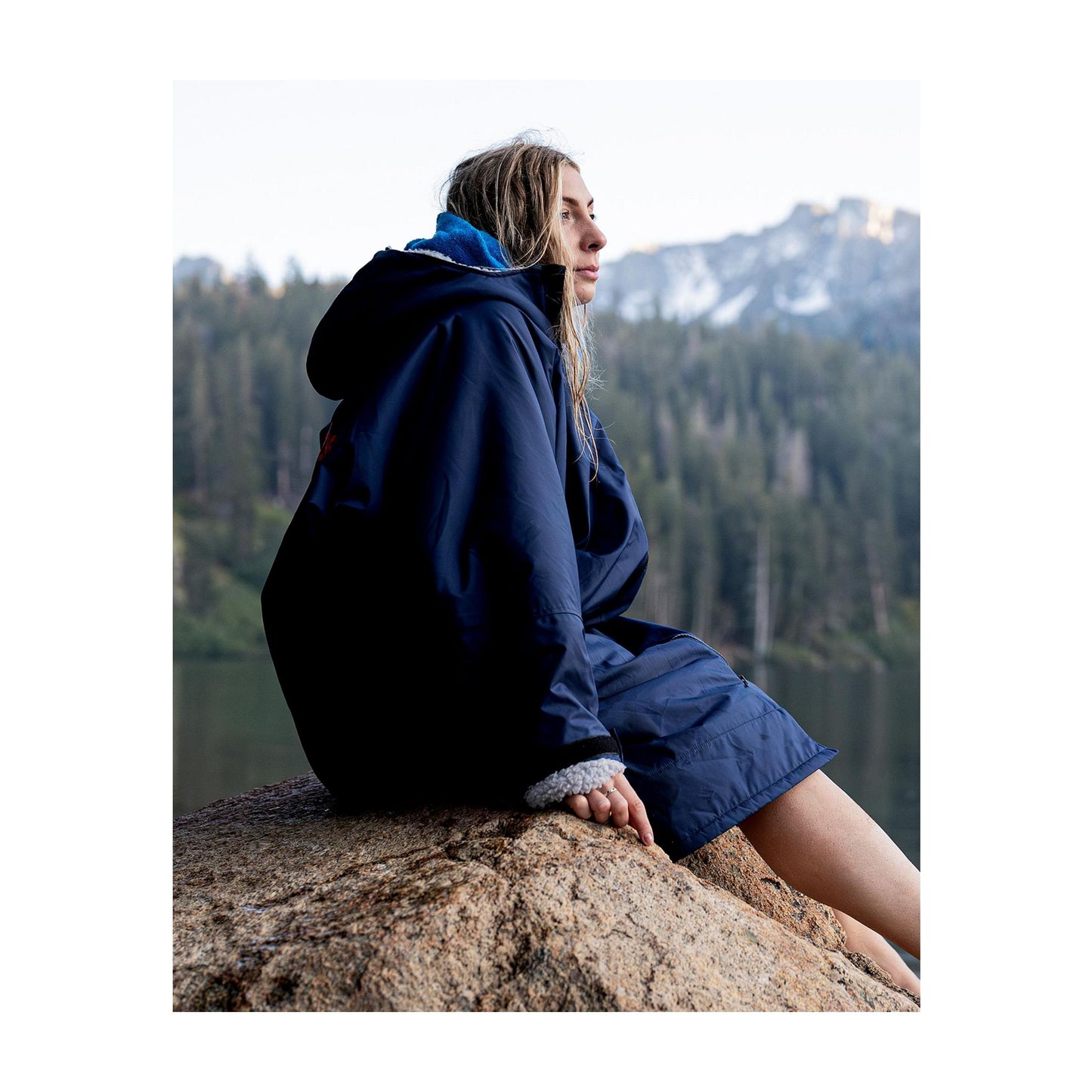 DRYROBE Advance Long Sleeve Navy Gray XXL Navy Grau Adult