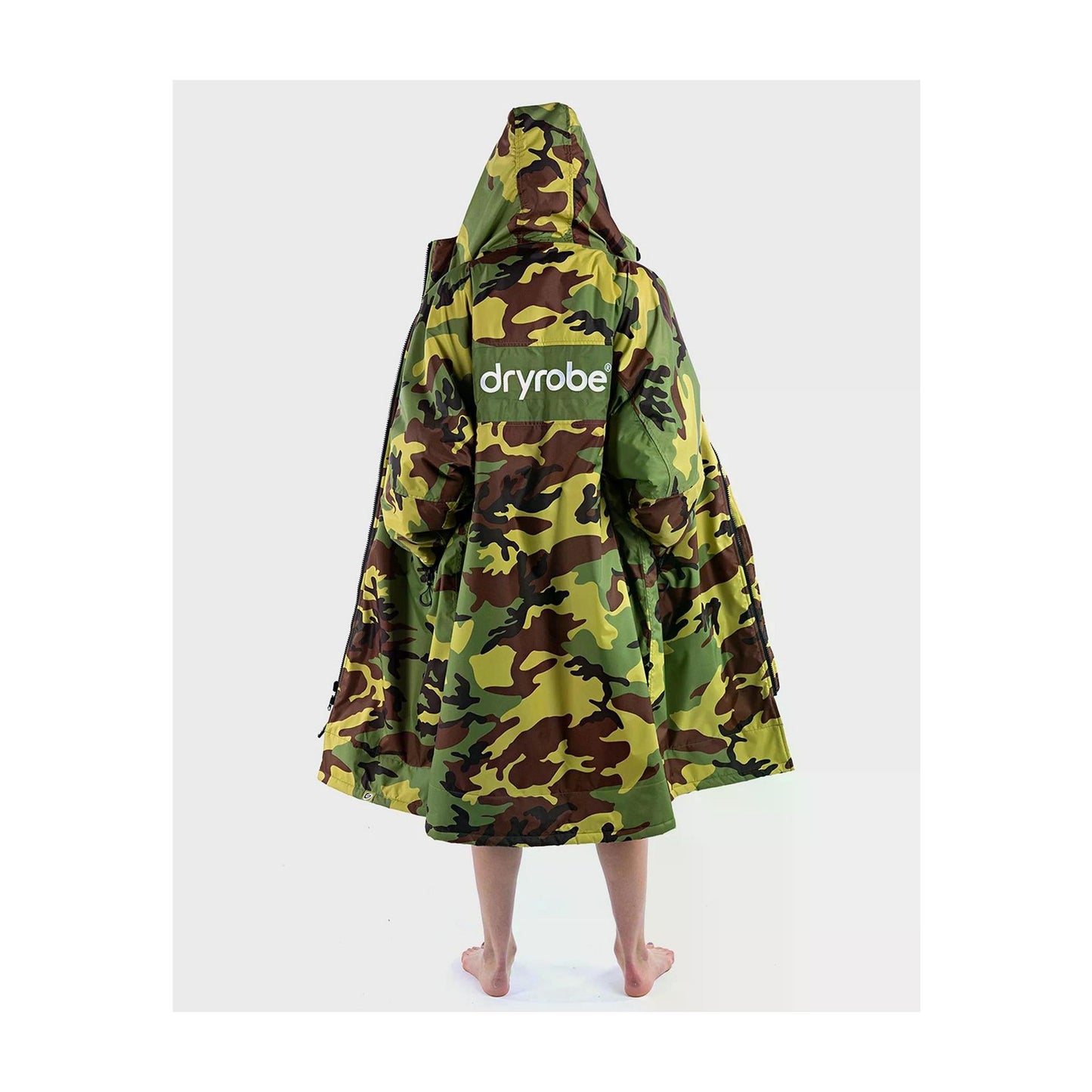DRYROBE Advance Long Sleeve Green Camo Gray L REMIX Grün Camo Grau Adult