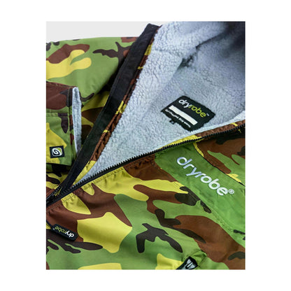 DRYROBE Advance Long Sleeve Green Camo Gray L REMIX Grün Camo Grau Adult