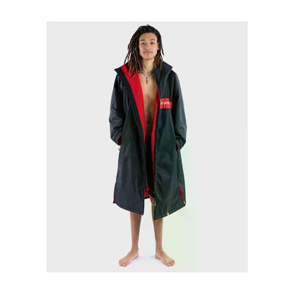 DRYROBE Advance Long Sleeve Black Red L REMIX Schwarz Rot Adult