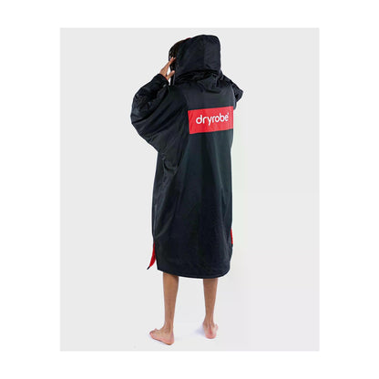 DRYROBE Advance Long Sleeve Black Red L REMIX Schwarz Rot Adult