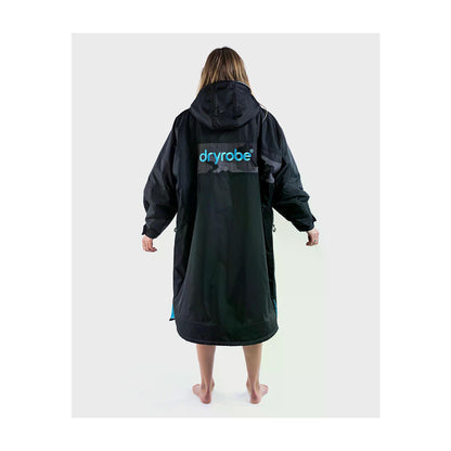 DRYROBE Advance Long Sleeve Black Blue L REMIX C Schwarz Blau Camo Adult