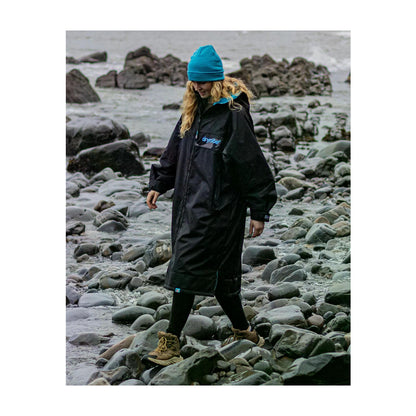 DRYROBE Advance Long Sleeve Black Blue L REMIX C Schwarz Blau Camo Adult