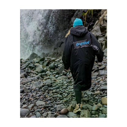 DRYROBE Advance Long Sleeve Black Blue L REMIX C Schwarz Blau Camo Adult