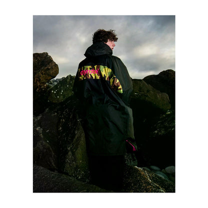 DRYROBE Advance Long Sleeve Black Pink L REMIX C Schwarz Pink Camo Adult